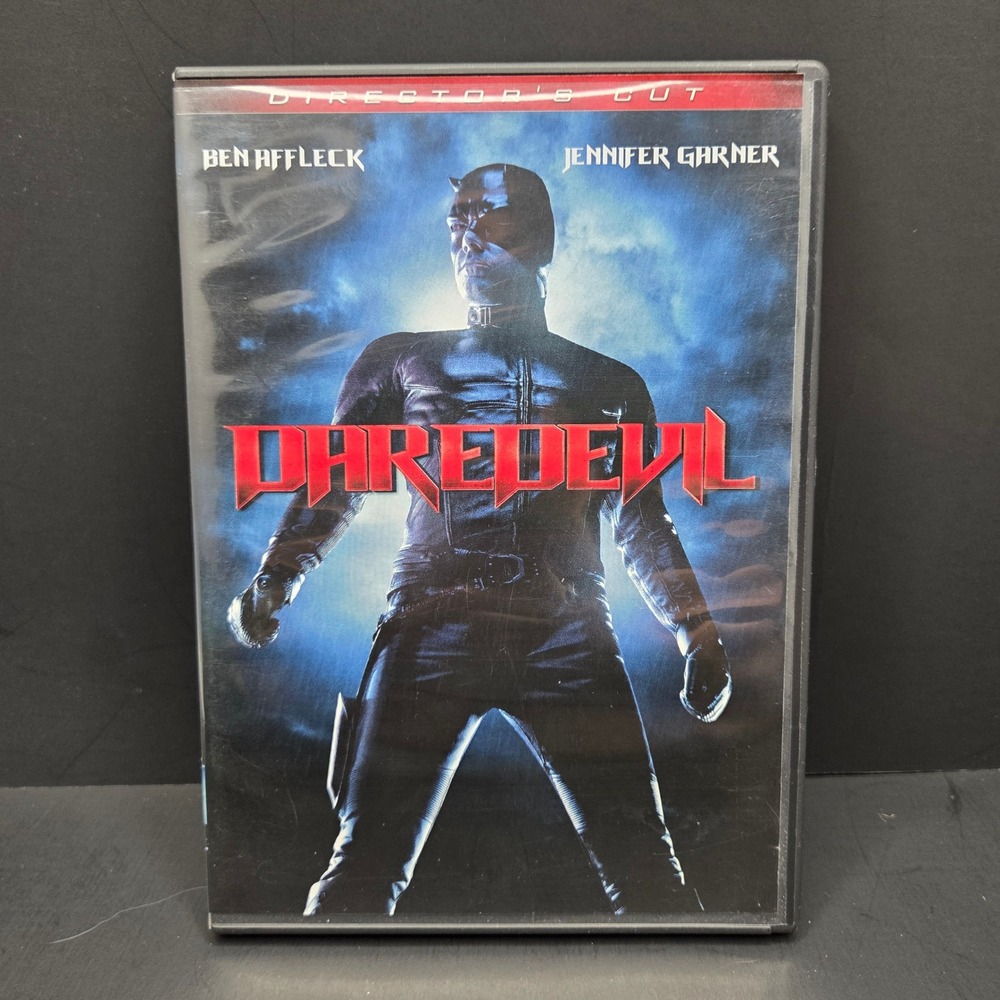 Daredevil DVD Director's Cut Marvel Ben Affleck Jennifer Garner Action Movie